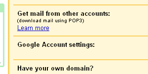 Get mail from other accounts